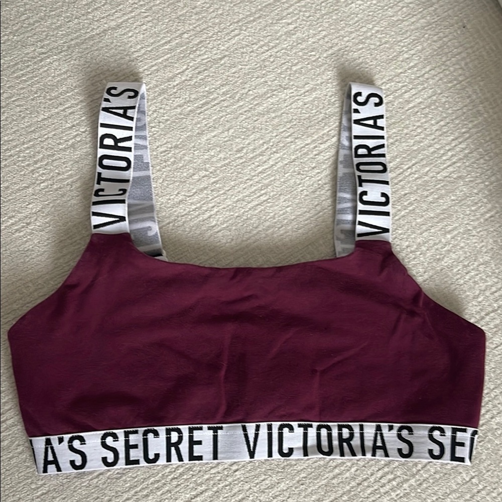 Victoria's Secret Burgundy Unlined Brallete